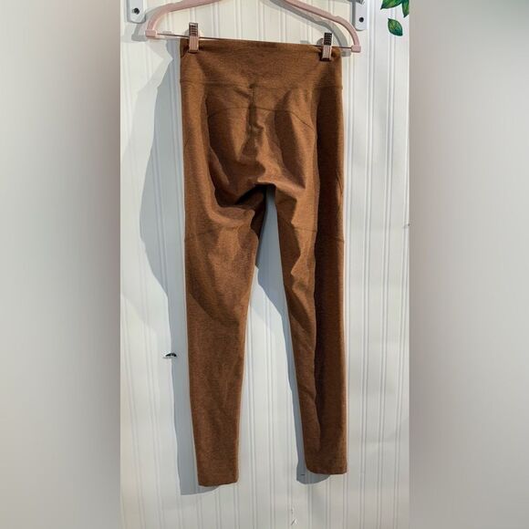 Outdoor Voices Brown Leggings Streamlined Fit Sz S - Picture 3 of 5